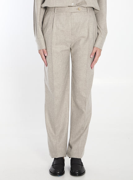 The Row Norbert Trousers Grey