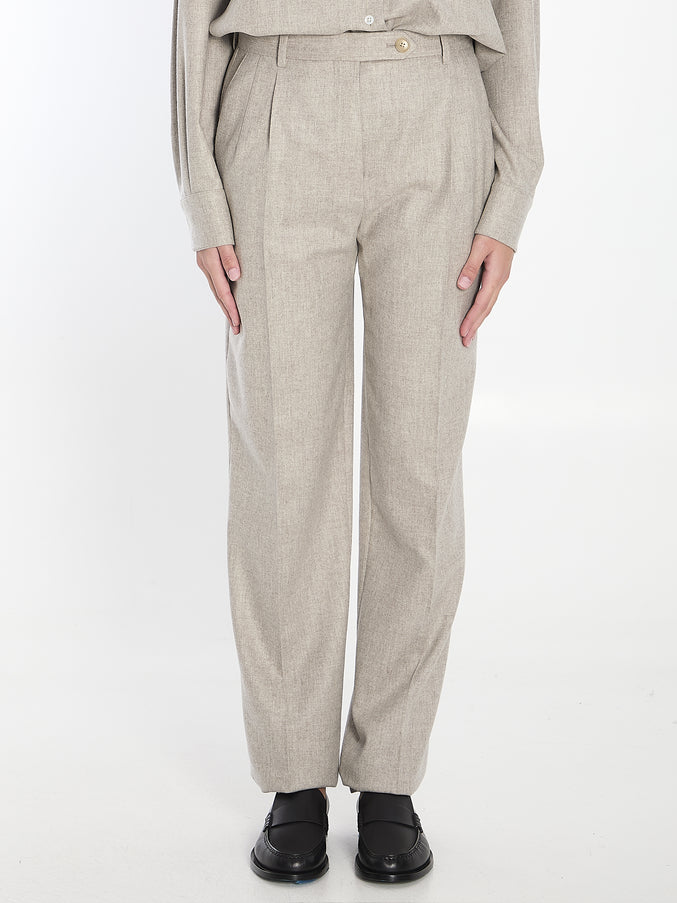 The Row Norbert Trousers Grey