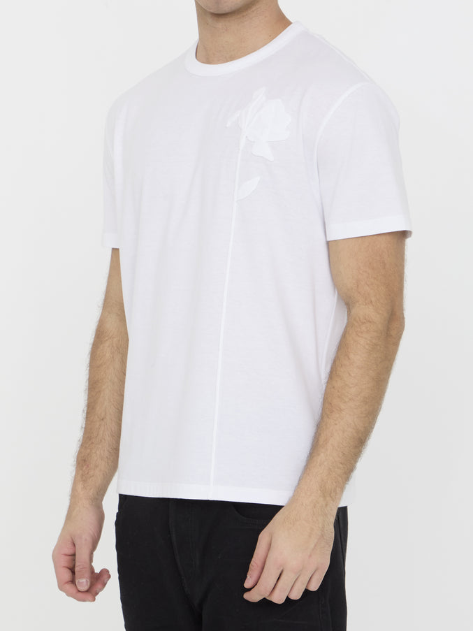 Valentino Garavani T-shirt With Flower Embroidery