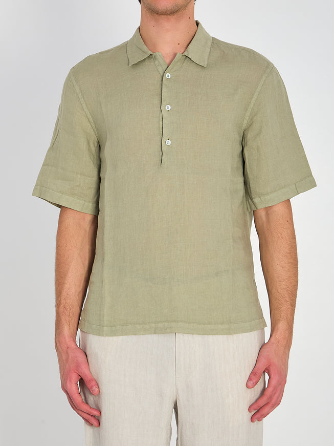 Barena Mola Telino Shirt Green