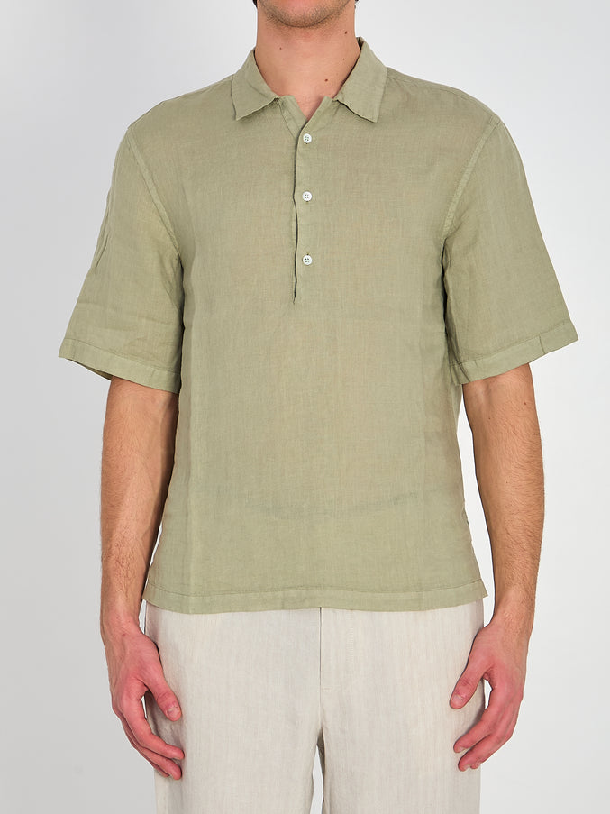 Barena Mola Telino Shirt Green