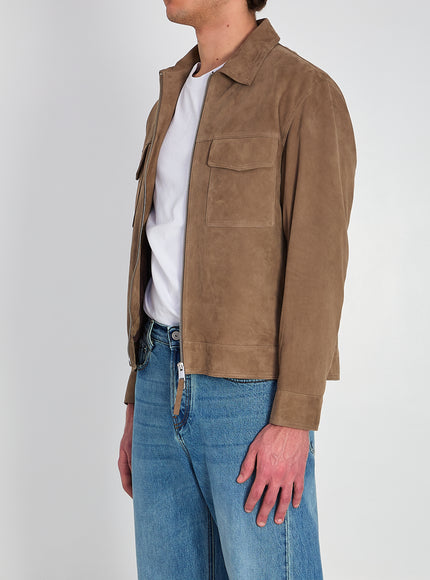 Arma Kale Jacket In Suede