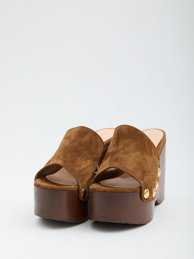 Gianvito Rossi Ardèa Wedge Sandals