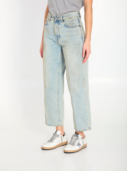 Haikure Betty Soft Stained Sky Denim Pants