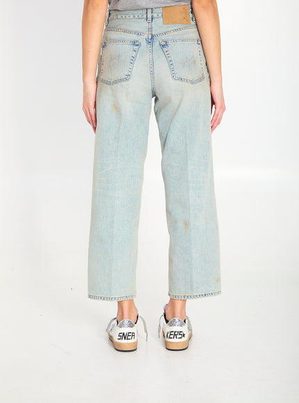 Haikure Betty Soft Stained Sky Denim Pants