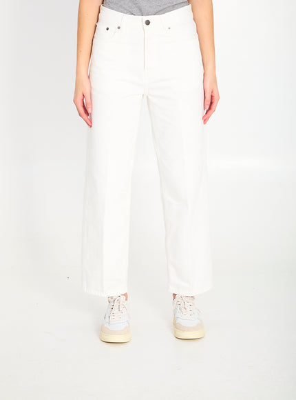 Haikure Betty Bull Denim Pants White