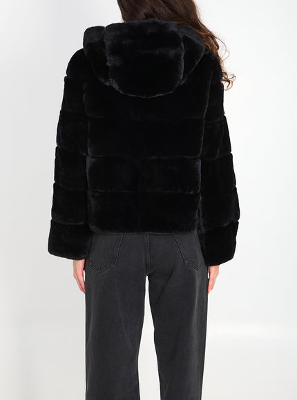 Yves Salomon Reversible Green Fur