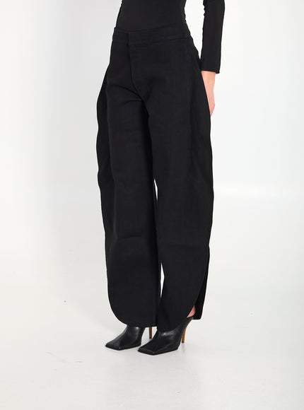 Alaia Petals Denim Jeans