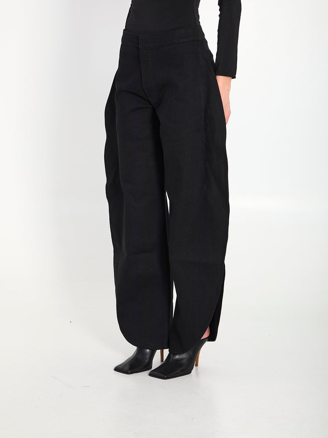 Alaia Petals Denim Jeans
