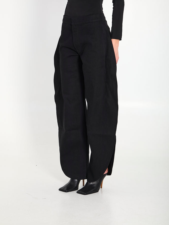 Alaia Petals Denim Jeans