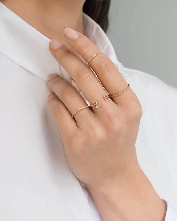 Zoe Lev Diamond Eternity Band