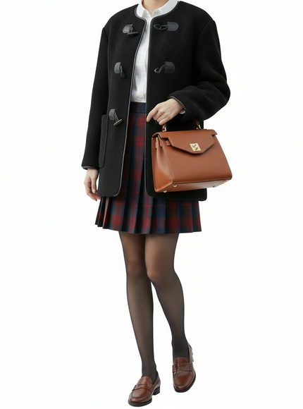 Dunst Vegan Sherling Toggle Jacket