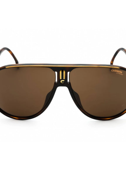 Carrera Aviator Shield Sunglasses, 62mm