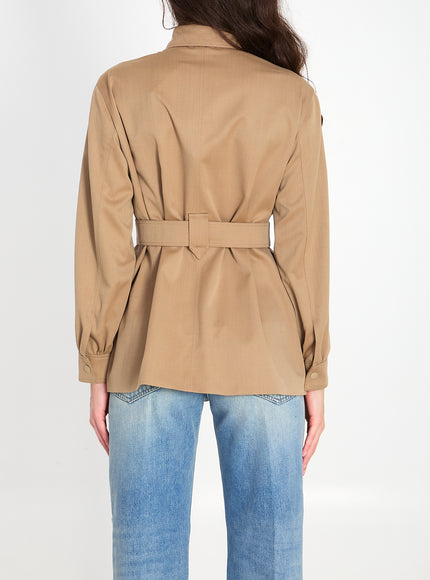 Max Mara Agenzia Belted Shirt