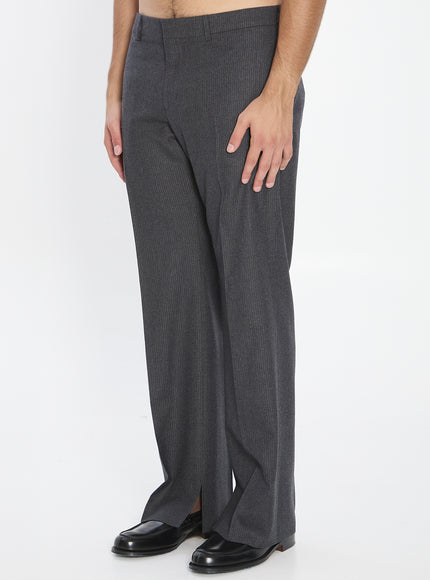 Celine Striped Flannel Pants