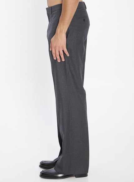Celine Striped Flannel Pants