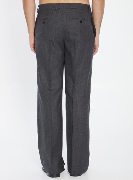 Celine Striped Flannel Pants