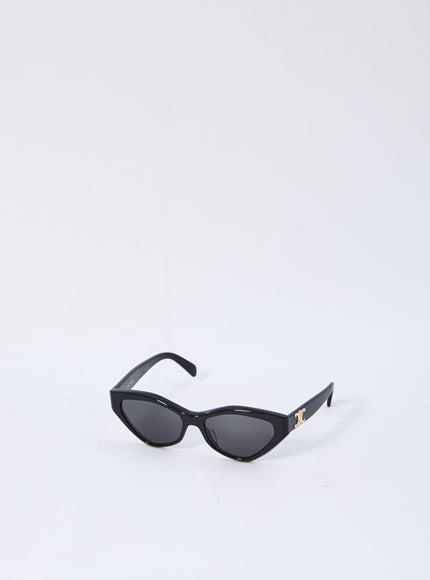 Celine Triomphe 17 Sunglasses QT Black