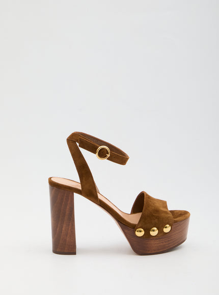 Gianvito Rossi Ardèa Sandals Brown