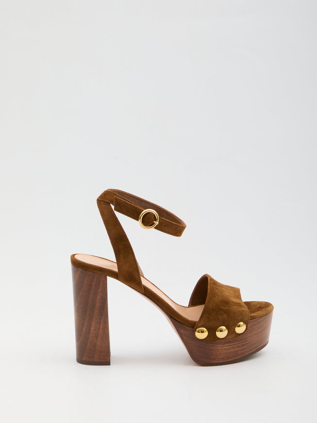 Gianvito Rossi Ardèa Sandals Brown