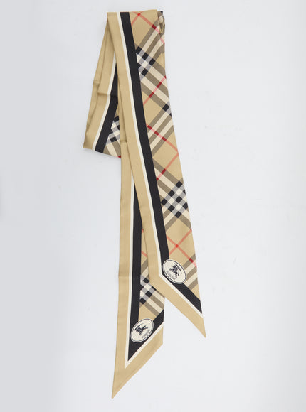 Burberry Silk Twill Ribbon QT Beige