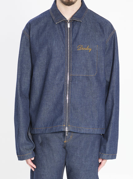 Dior Homme Diorling Denim Jacket Blue