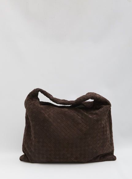 Bottega Veneta Large Hop Bag QT Brown
