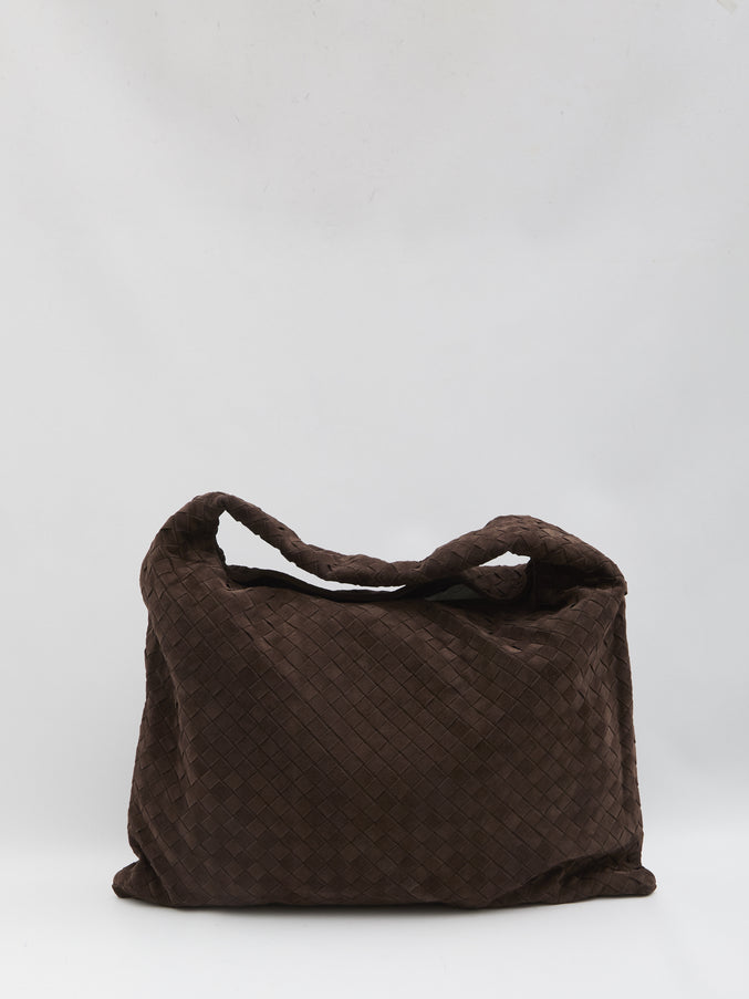 Bottega Veneta Large Hop Bag QT Brown