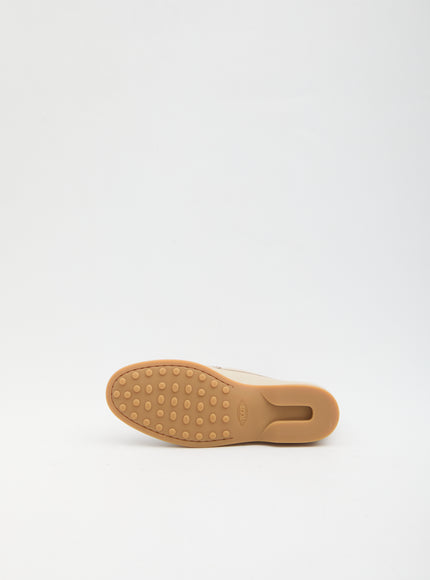 Tod's Hammered Leather Loafers
