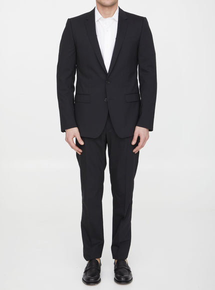 Dolce & Gabbana Two-piece Suit In Black Wool Black