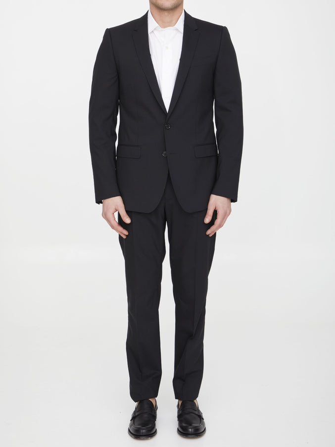 Dolce & Gabbana Two-piece Suit In Black Wool Black