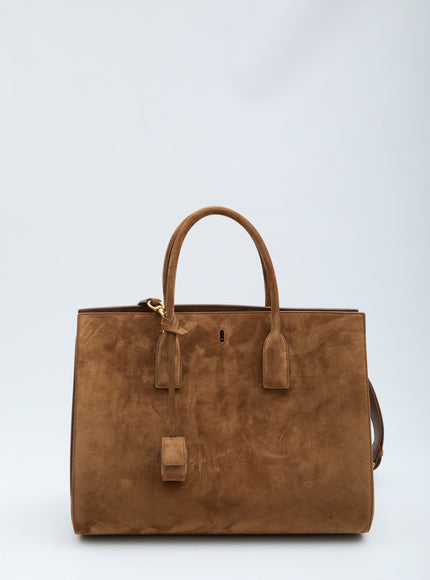 Saint Laurent Sac De Jour Bag Large QT Brown