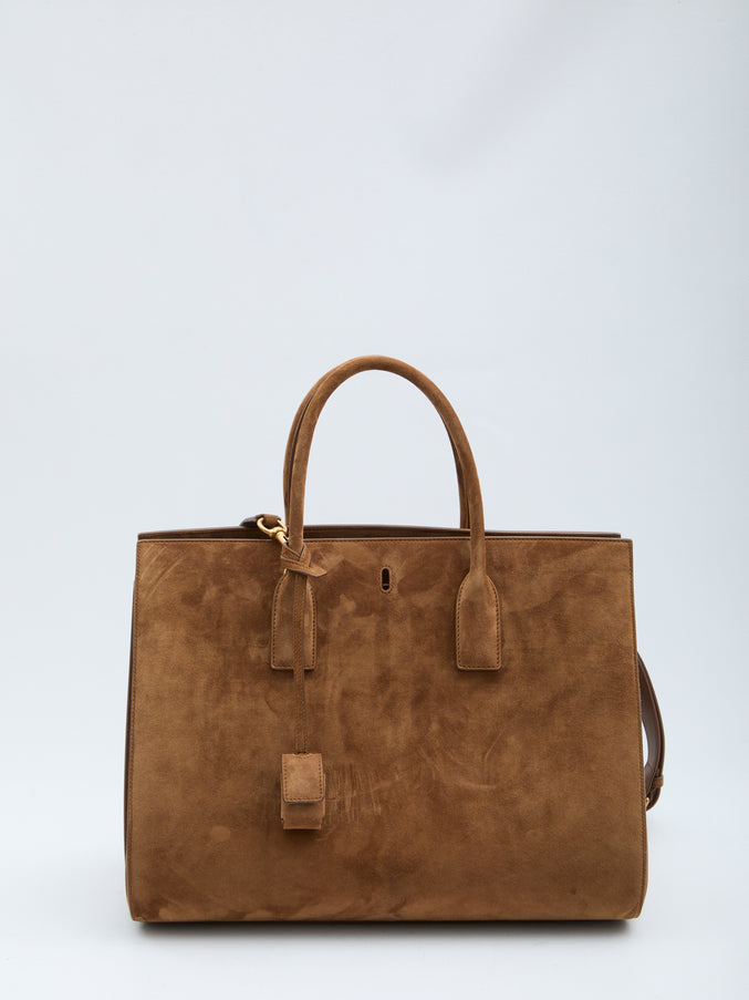 Saint Laurent Sac De Jour Bag Large QT Brown