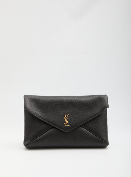 Saint Laurent Large Envelope Pouch QT Black