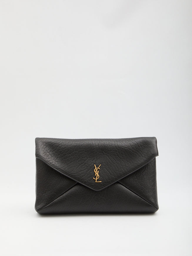 Saint Laurent Large Envelope Pouch QT Black