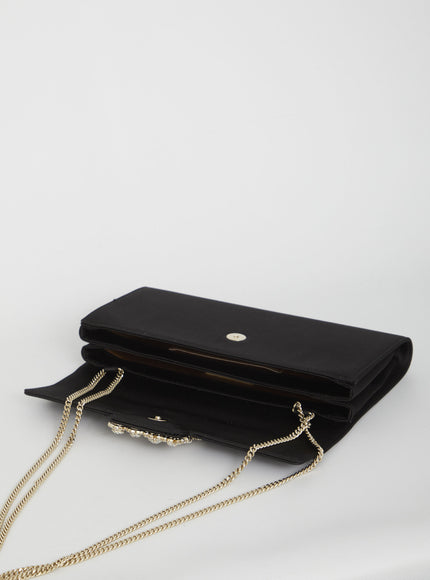 Roger Vivier Flower Buckle Pouch