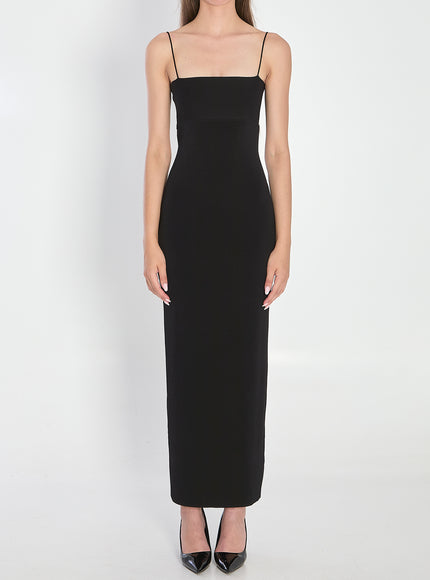 Alexander Wang Midi Slip Dress Black
