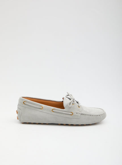 Tod's Loafers Gommino Boat Shoes Grey