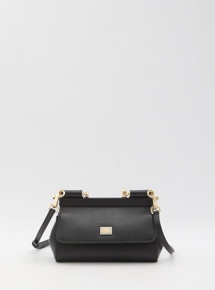 Dolce & Gabbana Medium Sicily Bag QT Black