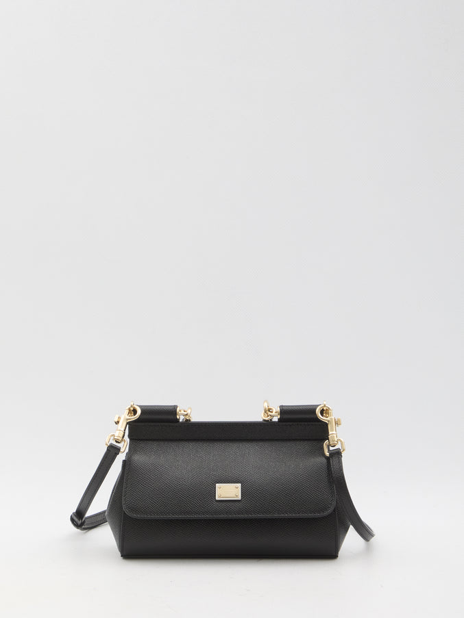 Dolce & Gabbana Medium Sicily Bag QT Black