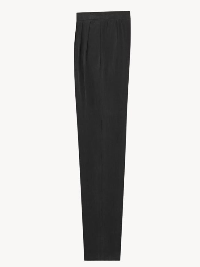 Saint Laurent Habotai Silk Pants