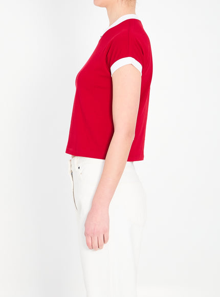 Versace Vintage Stretch Cotton T-shirt