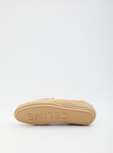 Celine Triomphe Loafer With Elastic Insert