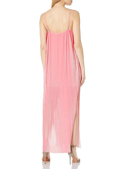 Amanda Uprichard Two-Tone Accordion Dress