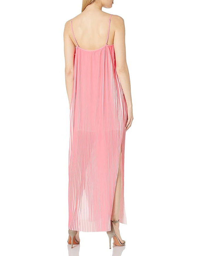 Amanda Uprichard Two-Tone Accordion Dress