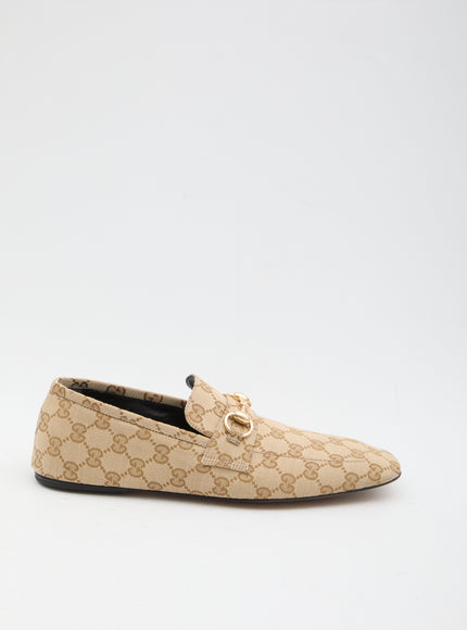 Gucci Loafers With Horsebit Beige