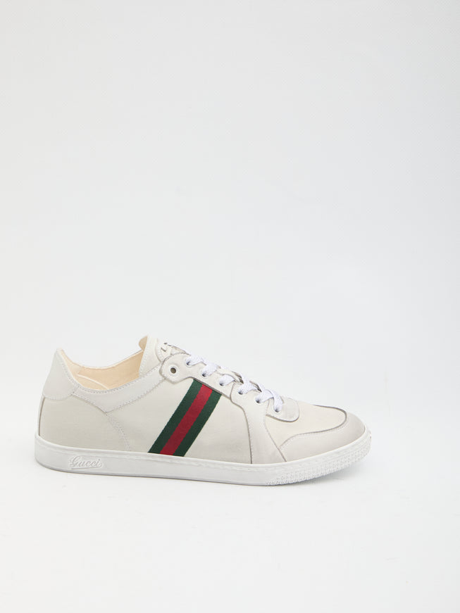 Gucci Stretch Sneakers White