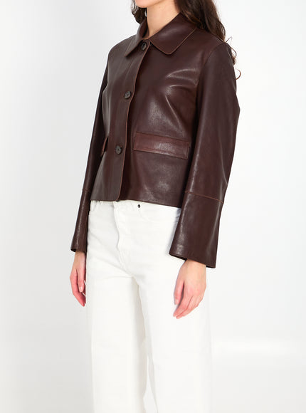 Arma Fem Vintage Leather Jacket