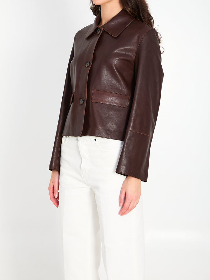 Arma Fem Vintage Leather Jacket