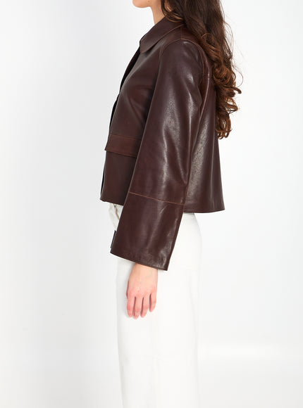Arma Fem Vintage Leather Jacket